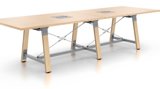 Enwork Adventure Bar Height Meeting Table